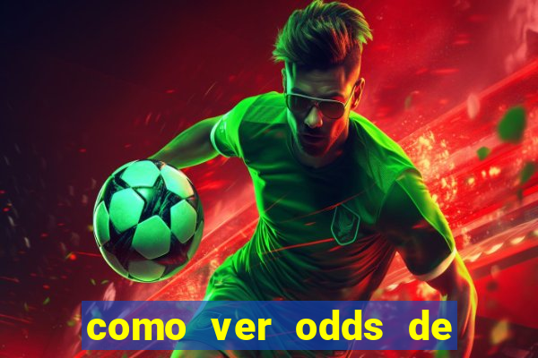 como ver odds de jogos passados